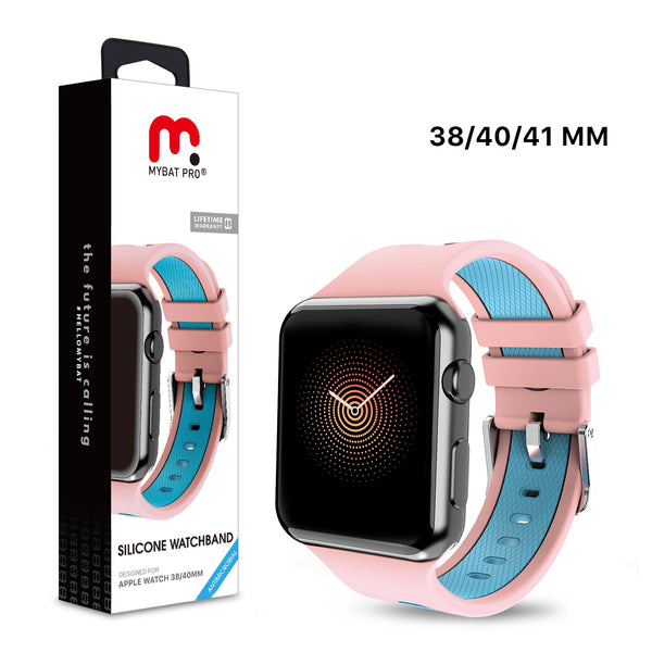 MyBat Pro Silicone Watchband for Apple Watch 41mm / 40mm - Pink
