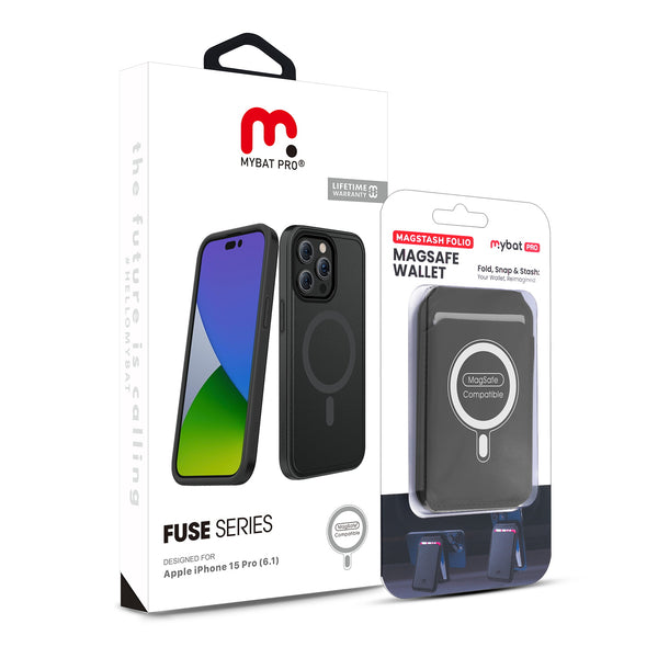 MyBat Pro Fuse Series Case Bundle + MagStash Wallet Folio for Apple iPhone 15 Pro - Black - RIP15PCSD5MS101-CH411-9.jpg