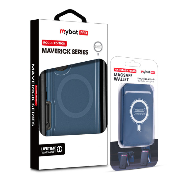 MyBat Pro Maverick Series Utility Edition MagSafe Case + MagStash MagSafe Wallet Folio for Apple iPhone 16 - Blue - RIP16CS2NXMS002-CH412-9.jpg