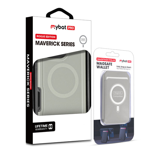 MyBat Pro Maverick Series Utility Edition MagSafe Case + MagStash MagSafe Wallet Folio for Apple iPhone 16 Pro - Grey - RIP16PCS2NXMS005-CH413-9.jpg