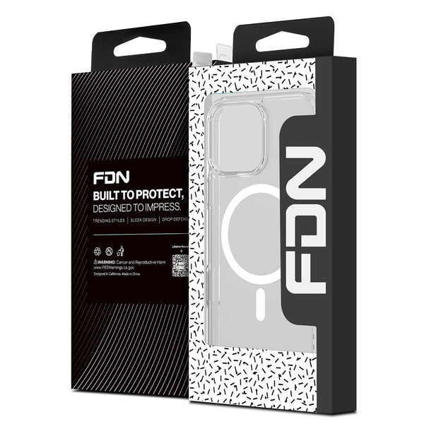 FDN Clear Series MagSafe Case for Apple iPhone 16 Pro - Clear - SIP16PCSFSST221-7.jpg