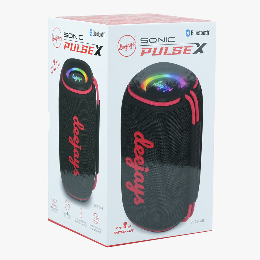 Deejays SNC300 Sonic Pulse X Bluetooth Speaker - Black - SNC300B-1.jpeg